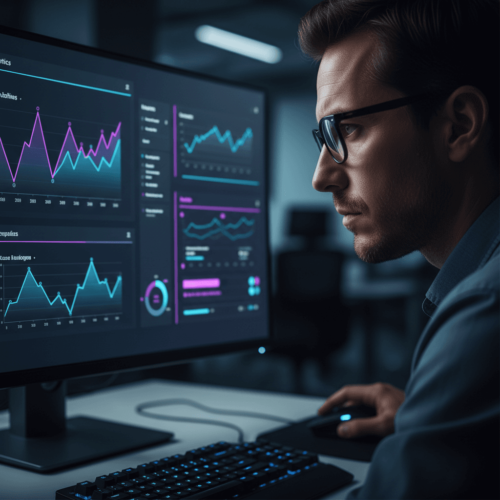 Lead tracking and analytics dashboard