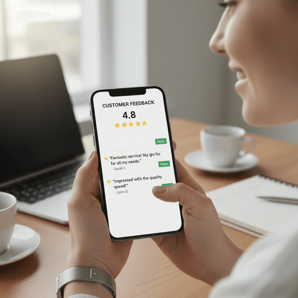 Google review collection automation